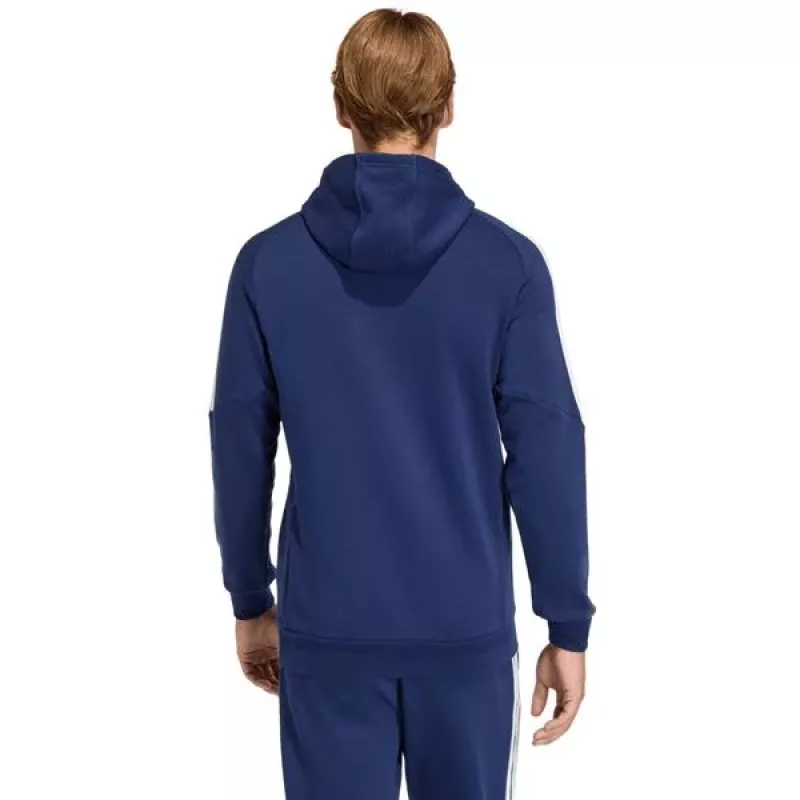 adidas Tiro 26 League felpa con cappuccio e zip integrale uomo, Navy Blue L