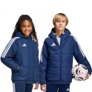 adidas Tiro 26 giacca invernale per bambino blu navy 152cm