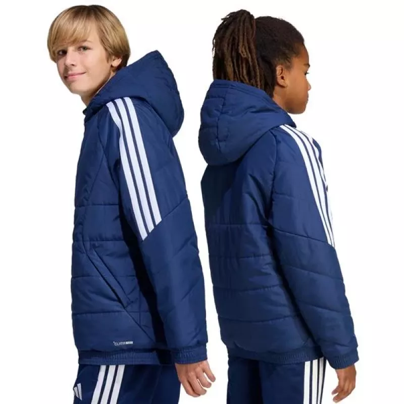 adidas Tiro 26 giacca invernale per bambino blu navy 152cm