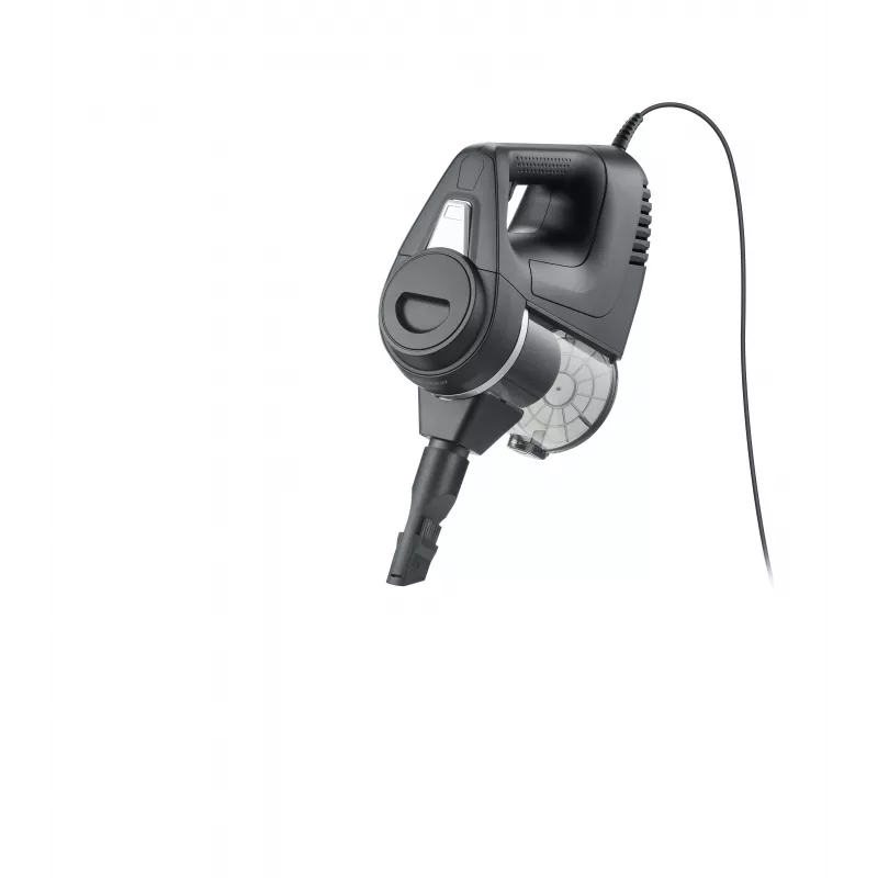 Severin CY 007080 aspirabriciole senza sacchetto con filtro HEPA 13, tecnologia Multi-Cyclone, 750 W, nero/rosso