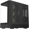 Fortron M581 case mid-tower, nero, vetro temperato panoramico, 4 ventole ARGB