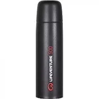 Lifeventure TiV borraccia in titanio isolata sottovuoto, 500 ml, grigio scuro