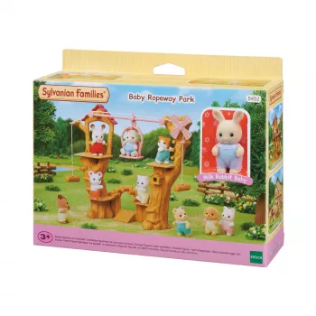 Sylvanian Families set di gioco funivia per bebè con figura scimmietta bebè