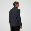 Berghaus 24/7 Tech Tee LS HZ Jet Black uomo maglia a maniche lunghe con mezzo zip