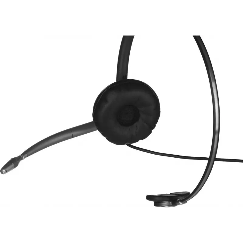 Cuffia con filo monaurale Poly EncorePro HW710 con microfono a cancellazione del rumore, Quick Disconnect, nera