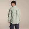 Craghoppers NosiLife Adventure LS Shirt III - camicia da viaggio uomo, Bay Leaf, Medium