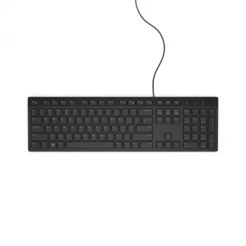 Dell KB216-BK-US tastiera USB con filo, layout QWERTY UK, nero