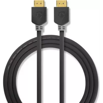 Nedis cavo HDMI High Speed con Ethernet - 4K@60Hz, ARC, 18 Gbps, 1,00 m, antracite