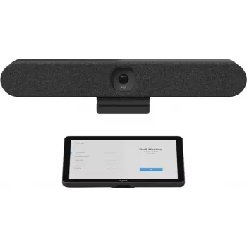 Logitech Tap IP Appliance Room Solutions Huddle + Small Rooms - kit videoconferenza con Rally Bar Huddle e Tap IP