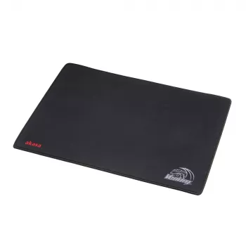 Akasa Venom tappetino mouse gaming – superficie microtesturizzata, base in gomma antiscivolo, bordi cuciti, spessore 3 mm, nero con accenti giallo/verde