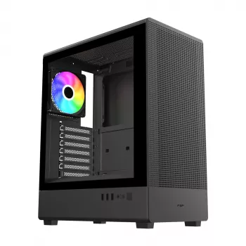 FSP/Fortron M221-BA case mid-tower, vetro temperato, nero