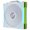 Lian Li UNI FAN SL FLEX Wireless PWM ARGB Reverse Blade ventola 120mm confezione da 3 con controller - bianco