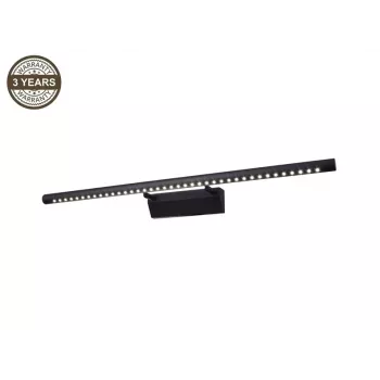 Applique Line LED JQ5530 nero 70cm