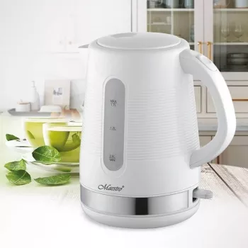 Maestro MR-035-WHITE bollitore 1,7L 2200W bianco plastica