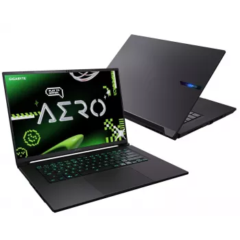 GIGABYTE AERO X16 4WHN3EEC64AH laptop 16 inch OLED - AMD Ryzen 9 AI 465, 16GB DDR5, 1TB SSD, RTX 5070, Windows 11 Home, argento