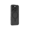 AMAZINGTHING Titan Pro Mag Case custodia in silicone con anello magnetico per iPhone 16 Pro Max - nero