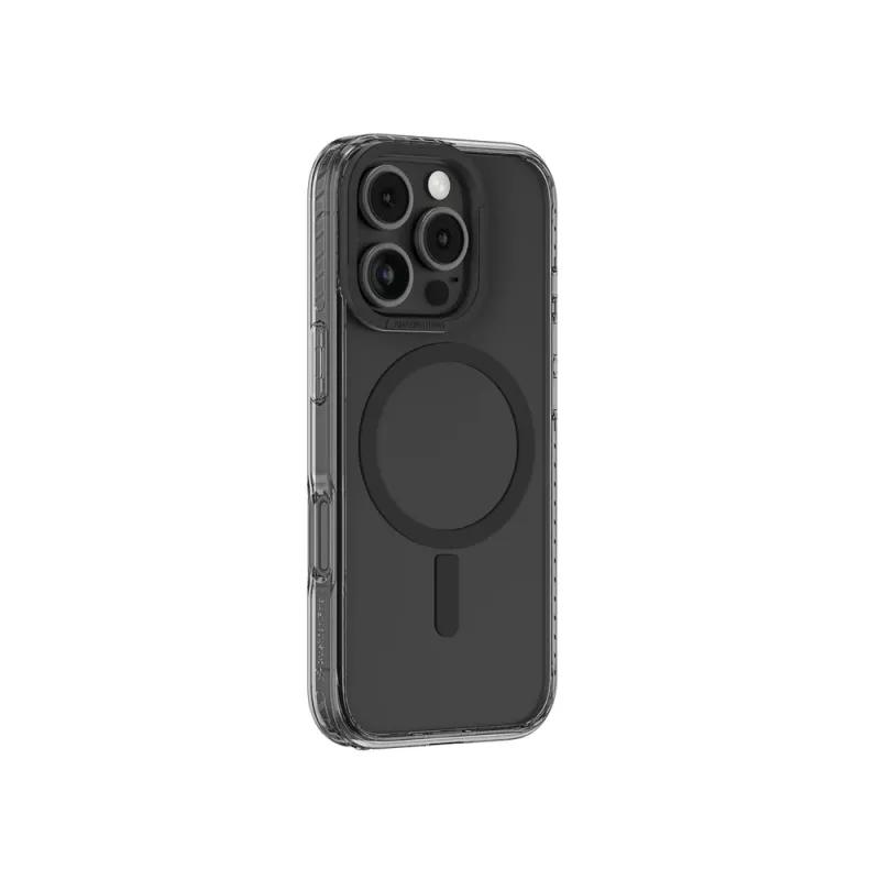 AMAZINGTHING Titan Pro Mag Case custodia in silicone con anello magnetico per iPhone 16 Pro Max - nero