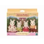 Sylvanian Families famiglia Chocolate Rabbit - 4 figure da collezione