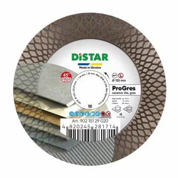 DISTAR PRO GRES disco diamantato da taglio 125 x 1.9 x 8/20 x 22.23mm