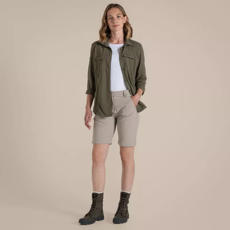 Craghoppers NosiLife Pro Pantaloni regolabili III donna Soft Mushroom taglia M