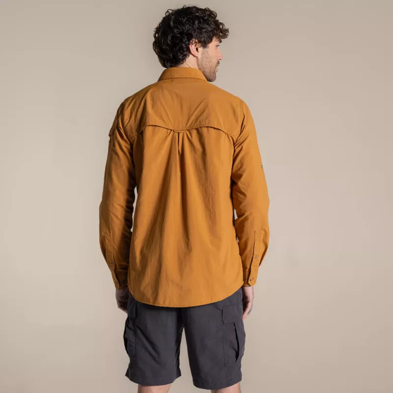 Craghoppers NosiLife Adventure LS Shirt III - Deep Henna, taglia L