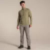 Craghoppers NosiLife SolarShield+ top con mezzo zip - Cardamon, L