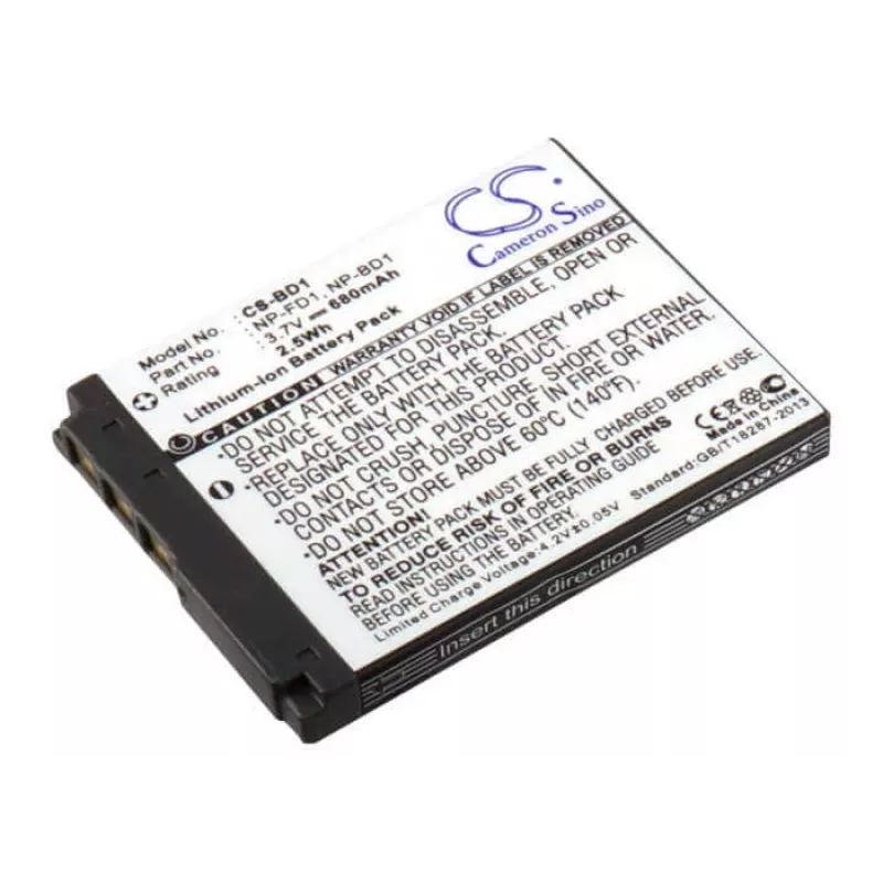 Cameron Sino CS-BD1 batteria ricaricabile di ricambio per Sony NP-BD1 / NP-FD1