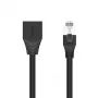 Cavo di prolunga UNITEK Cat6 UTP RJ45 M-F 5m nero