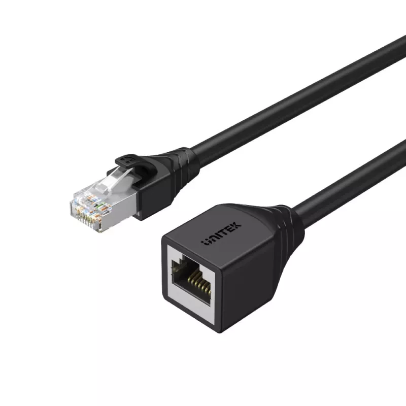 Cavo di prolunga UNITEK Cat6 UTP RJ45 M-F 5m nero