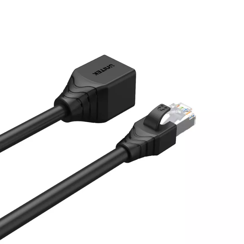Cavo di prolunga UNITEK Cat6 UTP RJ45 M-F 5m nero