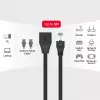 Cavo di prolunga UNITEK Cat6 UTP RJ45 M-F 5m nero
