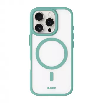 Custodia LAUT Huex Protect per iPhone 16 Pro, verde