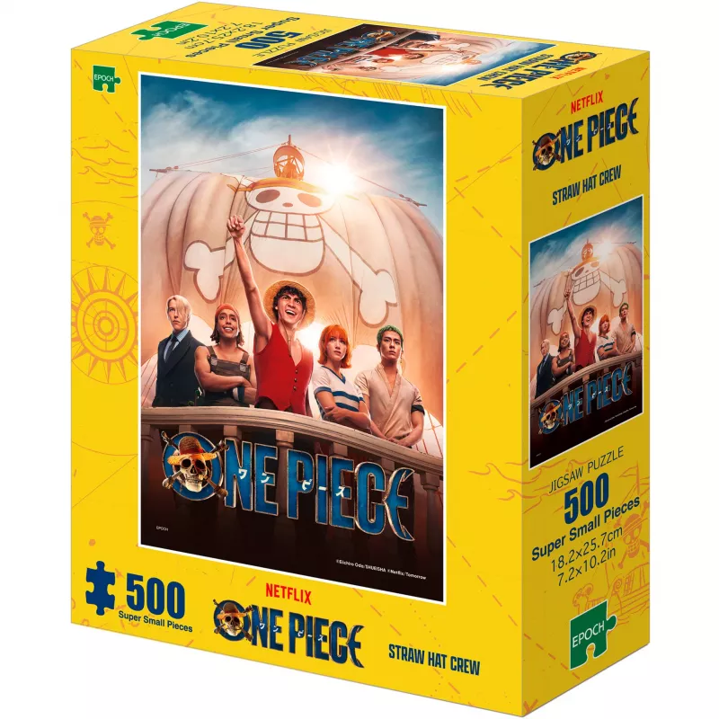 EPOCH Games One Piece Ciurma di Cappello di Paglia puzzle 500 pezzi