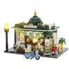 LUMIBRICKS F9023 espositore portariviste autoportante in acciaio, nero verniciato a polvere, scomparto singolo