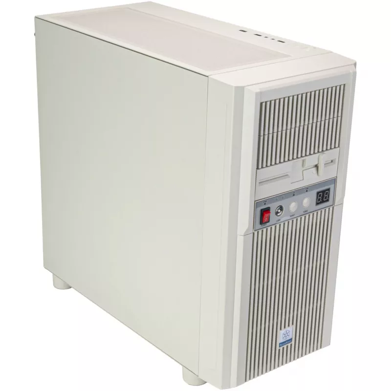 SilverStone Technology SST-FLP03W filtro ventola magnetico ultra-fine 120 mm, bianco