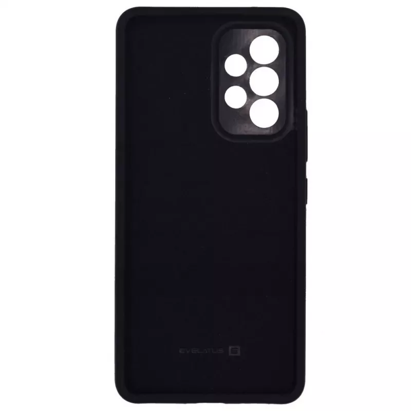 Evelatus Samsung Galaxy A32 custodia in silicone Premium Soft Touch nero