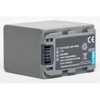EXTRA DIGITAL batteria ricaricabile sostitutiva per Sony NP-FP90 – InfoLITHIUM serie P Li-ion 7,2V 1220mAh
