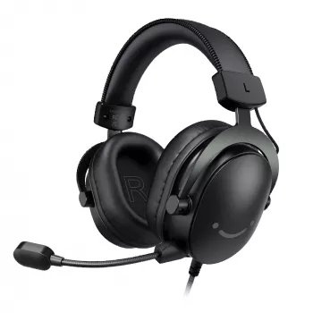FIFINE H9 cuffie da studio Virtual 7.1 con microfono, nero