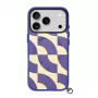 LAUT Keyko Pop custodia per iPhone 17 Pro, Indigo Tide