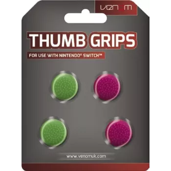 Venom Thumb Grips per Nintendo Switch 2, rosa e verde, VS4917