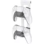 Venom supporto di conservazione per controller PS5 - supporto verticale per 2 controller DualSense, plastica ABS nera, organizer da scrivania