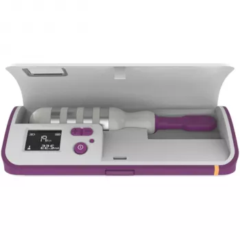Tenscare iTouch Go trainer per il pavimento pelvico senza fili con controllo tramite app Bluetooth, stimolatore EMS ricaricabile, sonda vaginale, cavo USB, custodia, manuale