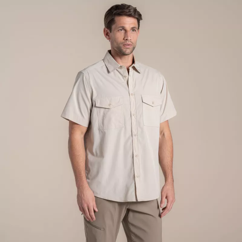 Craghoppers Kiwi II Camicia a maniche corte - Oatmeal - L