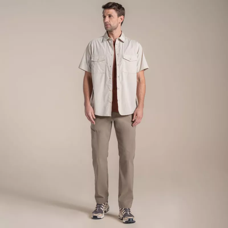 Craghoppers Kiwi II Camicia a maniche corte - Oatmeal - L