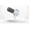 FIFINE T688W Microfono dinamico con braccio orientabile, USB/XLR, Bianco