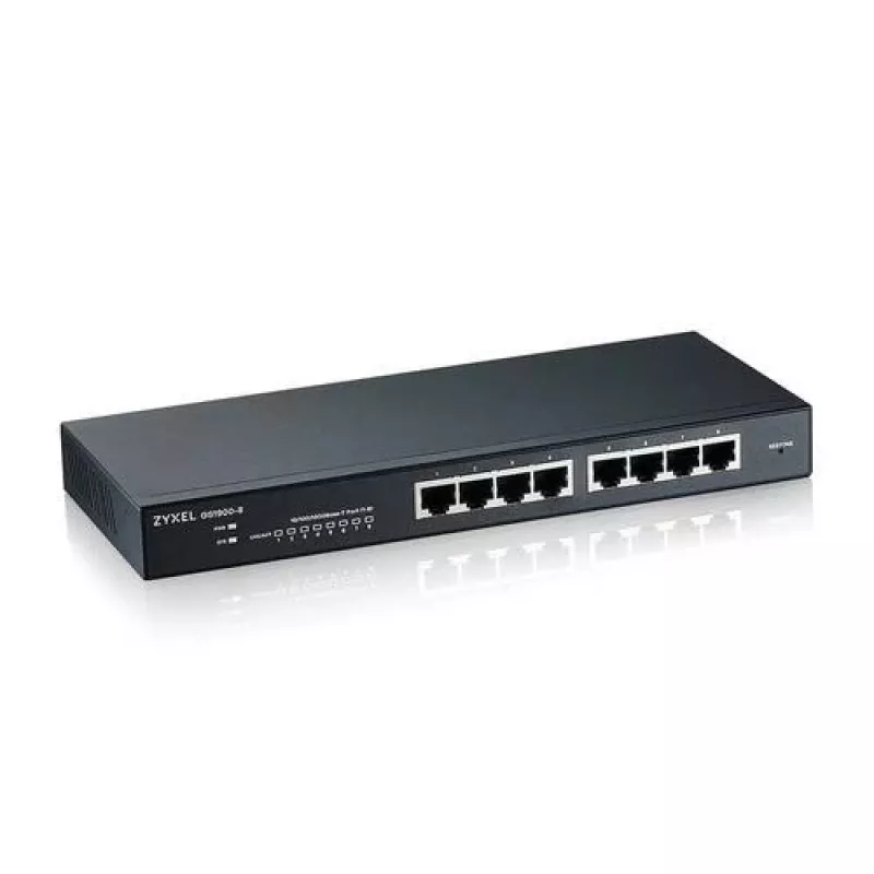 DSIT Zyxel GS1900 Smart Managed Switch VA-GS-1900-8 - 8 porte Gigabit Ethernet