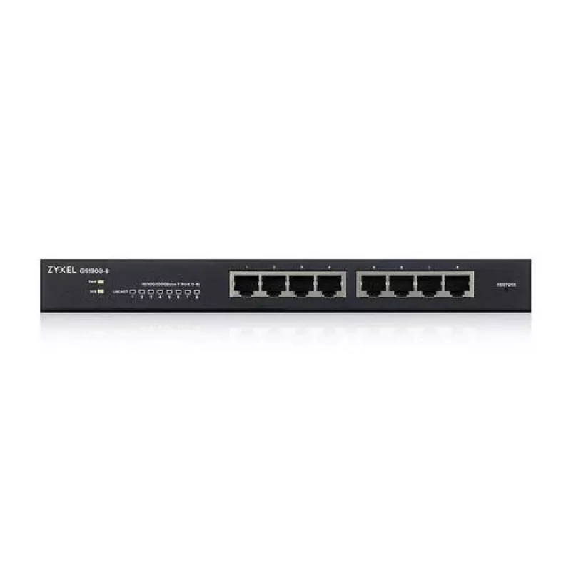 DSIT Zyxel GS1900 Smart Managed Switch VA-GS-1900-8 - 8 porte Gigabit Ethernet