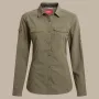Craghoppers NosiLife Adventure LS Shirt III donna - Wild Olive - L