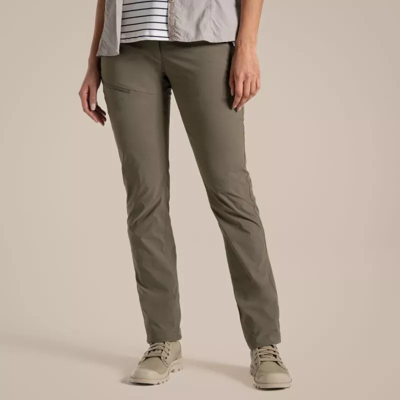 Craghoppers NosiLife Pro Trouser III Pantaloni da trekking donna - Wild Olive, taglia L