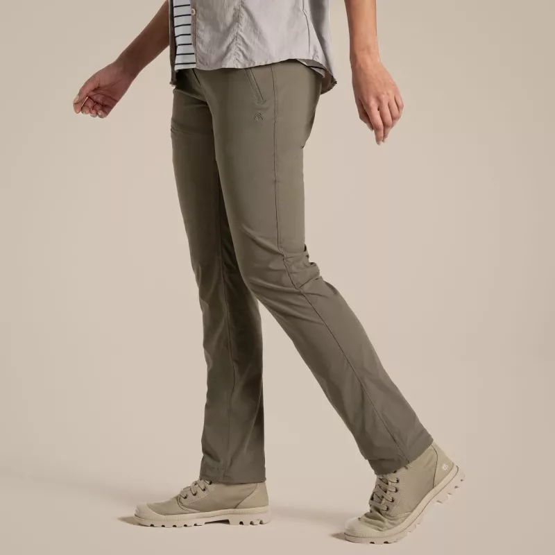 Craghoppers NosiLife Pro Trouser III Pantaloni da trekking donna - Wild Olive, taglia L
